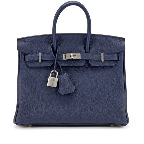 Hermes Birkin Blue Nuit 